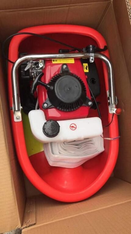 Floating motor pump