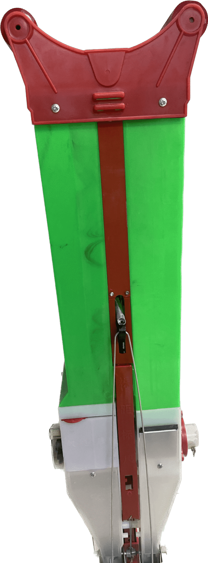 Stand Up Seed Drill with Fertilizer Spreader