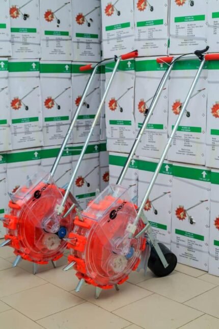 Wheel seeder without spreader