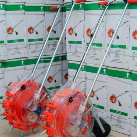 Wheel seeder without spreader